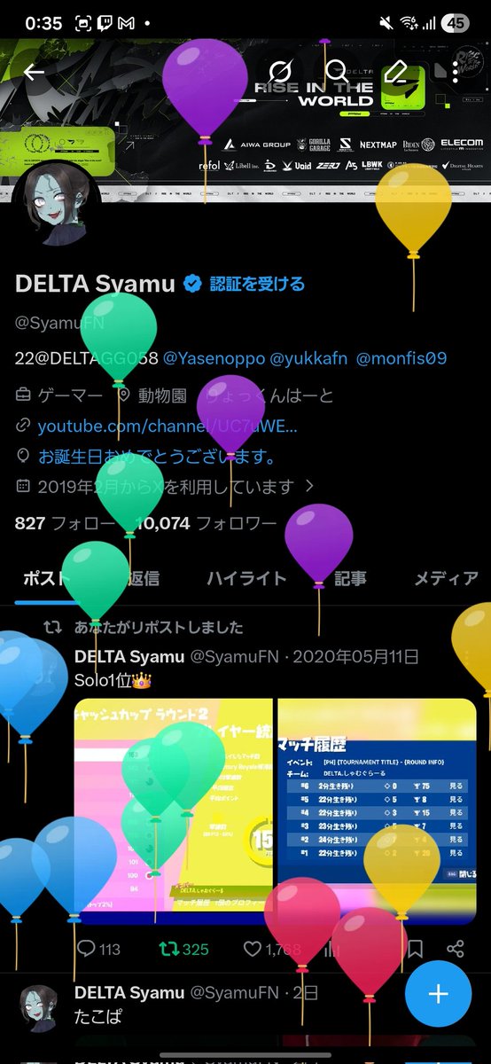 DELTA Syamu tweet media