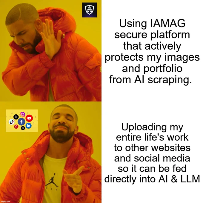 After 10 months of building, getting your art scraped is officially a choice. I built the solution, the rest is up to you 🙂  - https://t.co/swnHTpC5b7 