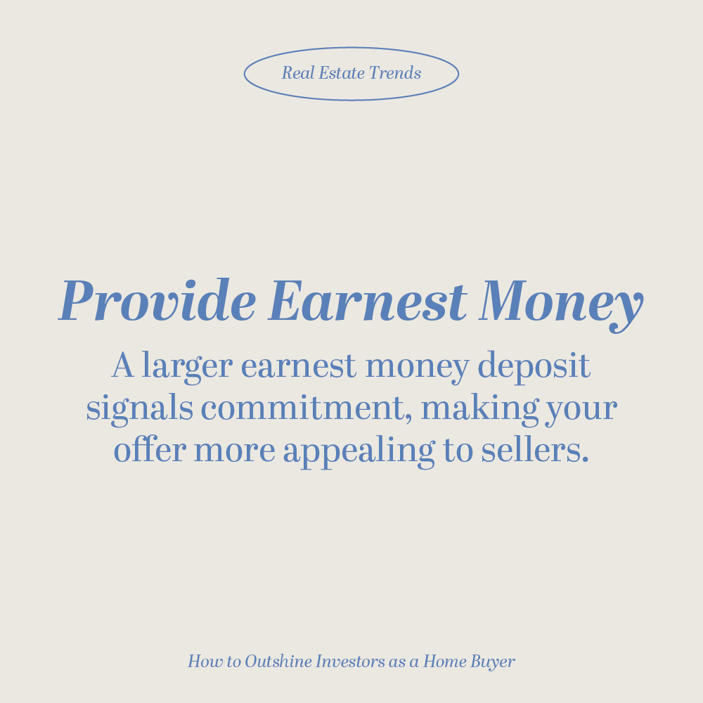 TerriLBaker's tweet image. 1/2 A larger earnest money deposit signals commitment, making your offer more appealing to sellers. What are some tips you found helpful when competing against investors in the real estate market? #RealEstateMarket
Terri #Norfolk #WestGhent #Ghent #Larchmont # Freemason