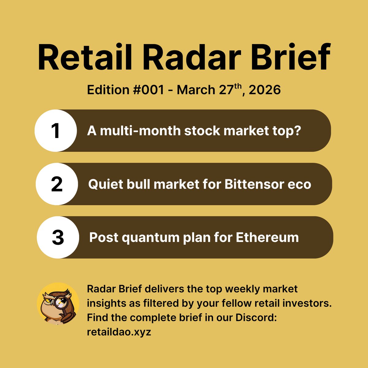 Retail DAO tweet media