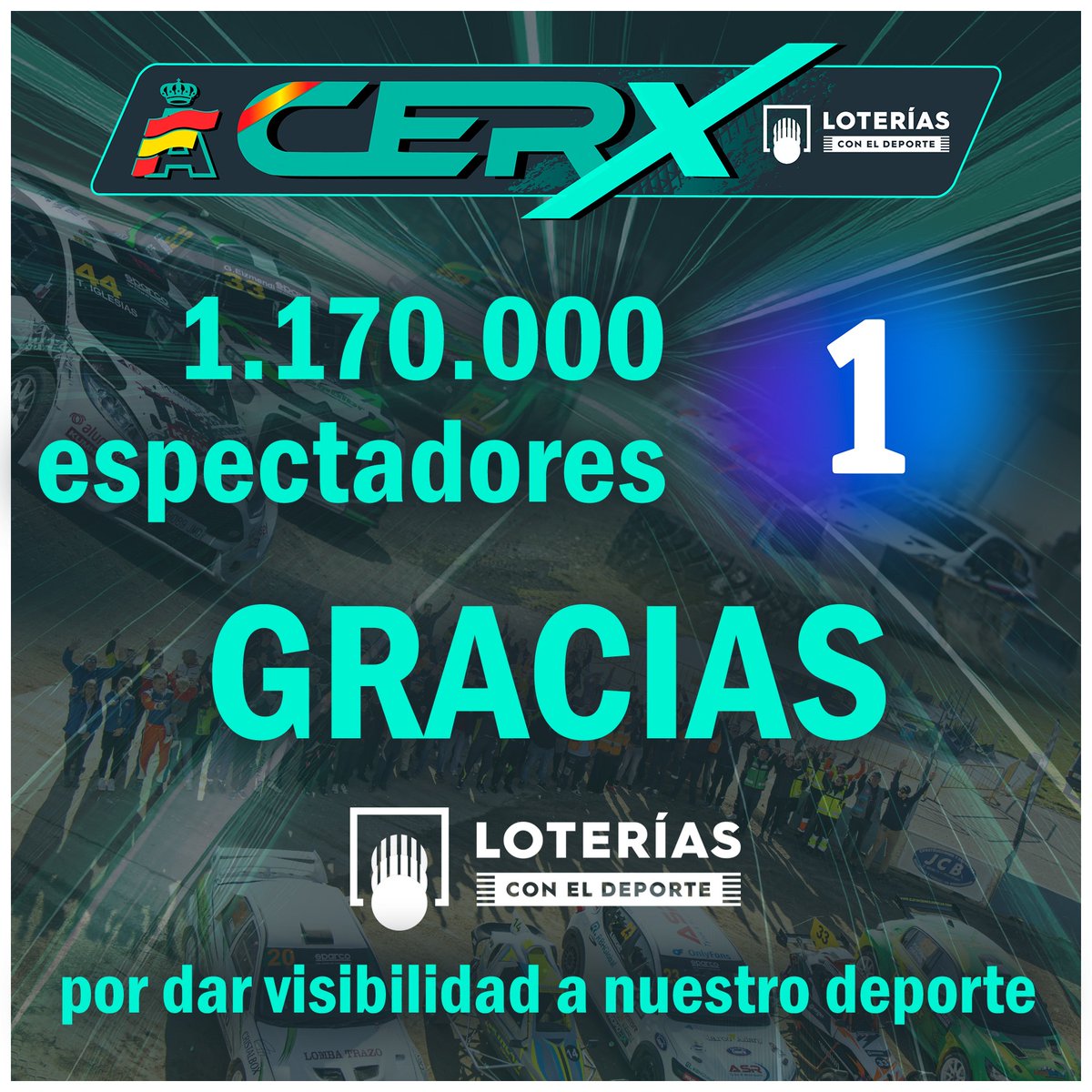 Campeonato de España de Rallycross Loterías tweet media