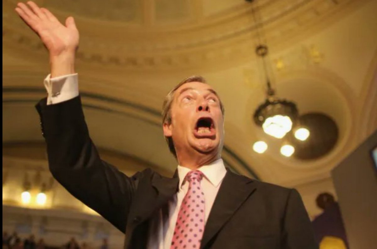 Parody Nigel Farage tweet media