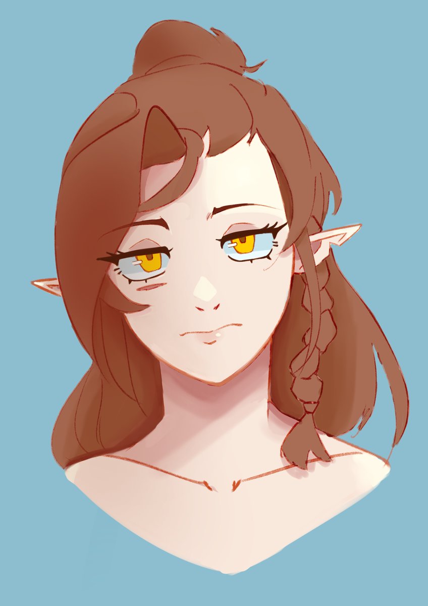 did a piece of my own oc ami kinda had fun!!
#oc