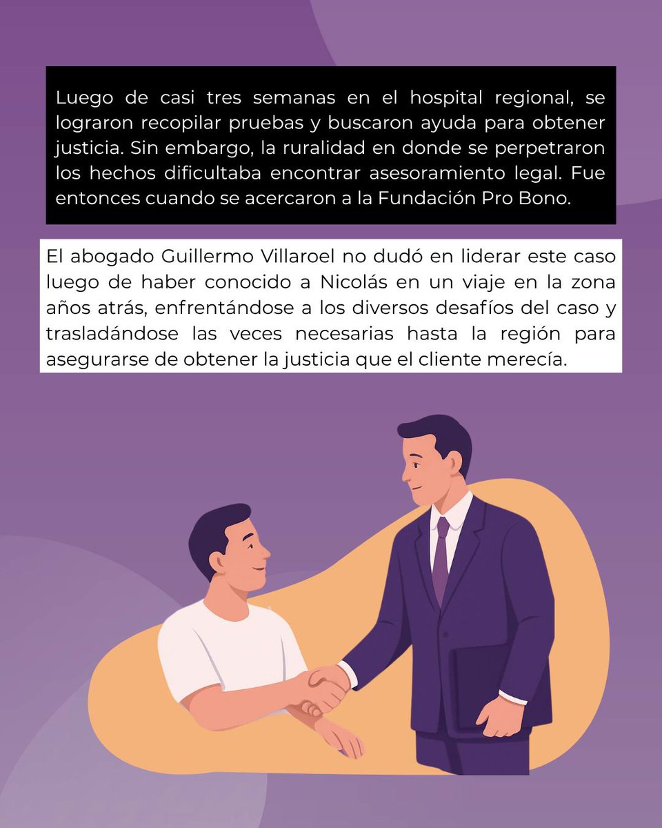 ProBonoChile's tweet photo. ⚖ Te invitamos a conocer este caso de éxito: https://t.co/mY2PpVSr4X 

Revisa el post completo y síguenos en @fundacionprobonochile para no perderte nuestras actualizaciones🚨 https://t.co/6n26LtqJwW