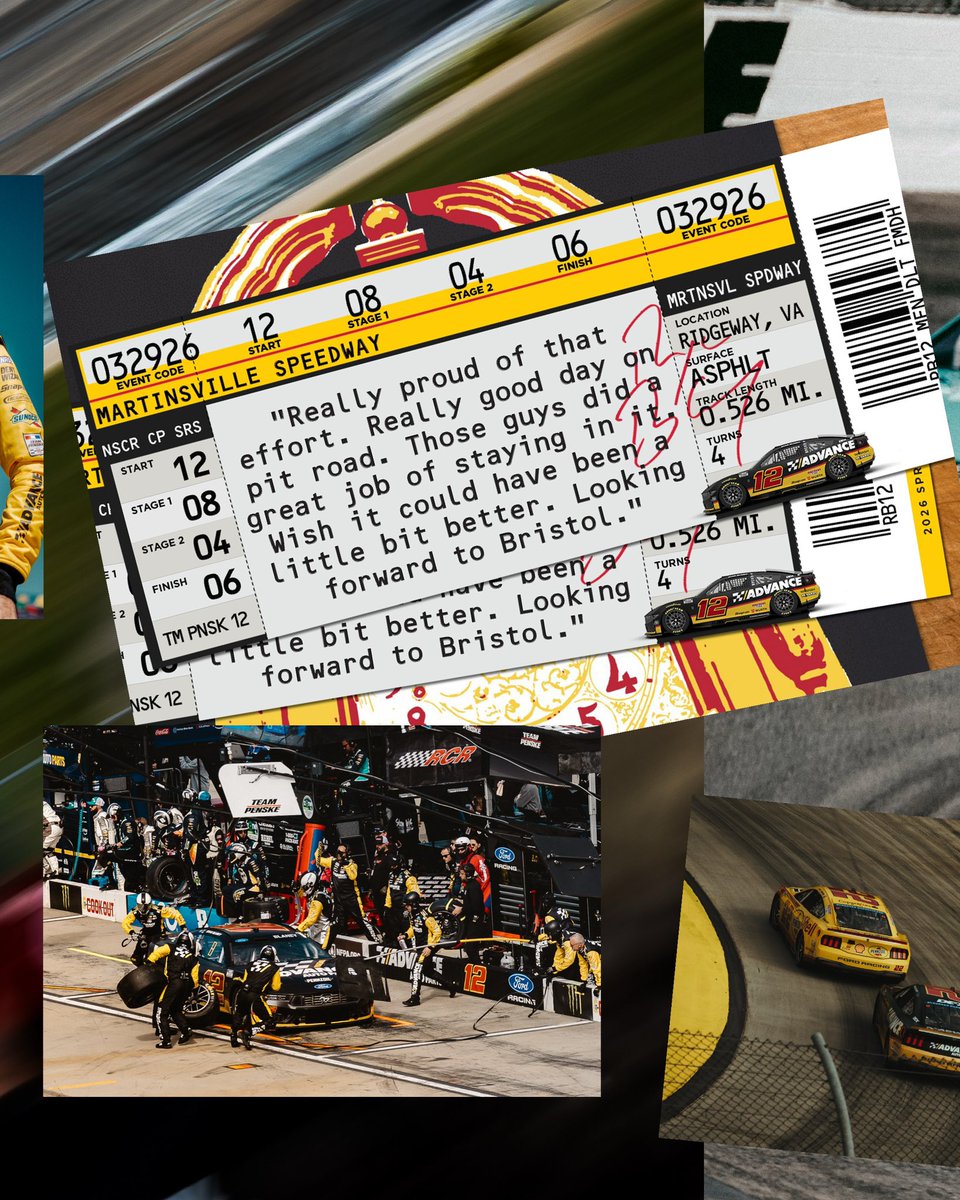 Ryan Blaney tweet media