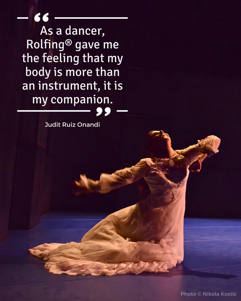 A dancer’s body is more than an instrument. Judit Ruiz Onandi shares how Rolfing® Structural Integration opened a deeper way of sensing movement and listening to her body - rolfing.org/articles/succe…
#Dance #Dancer #Rolfing