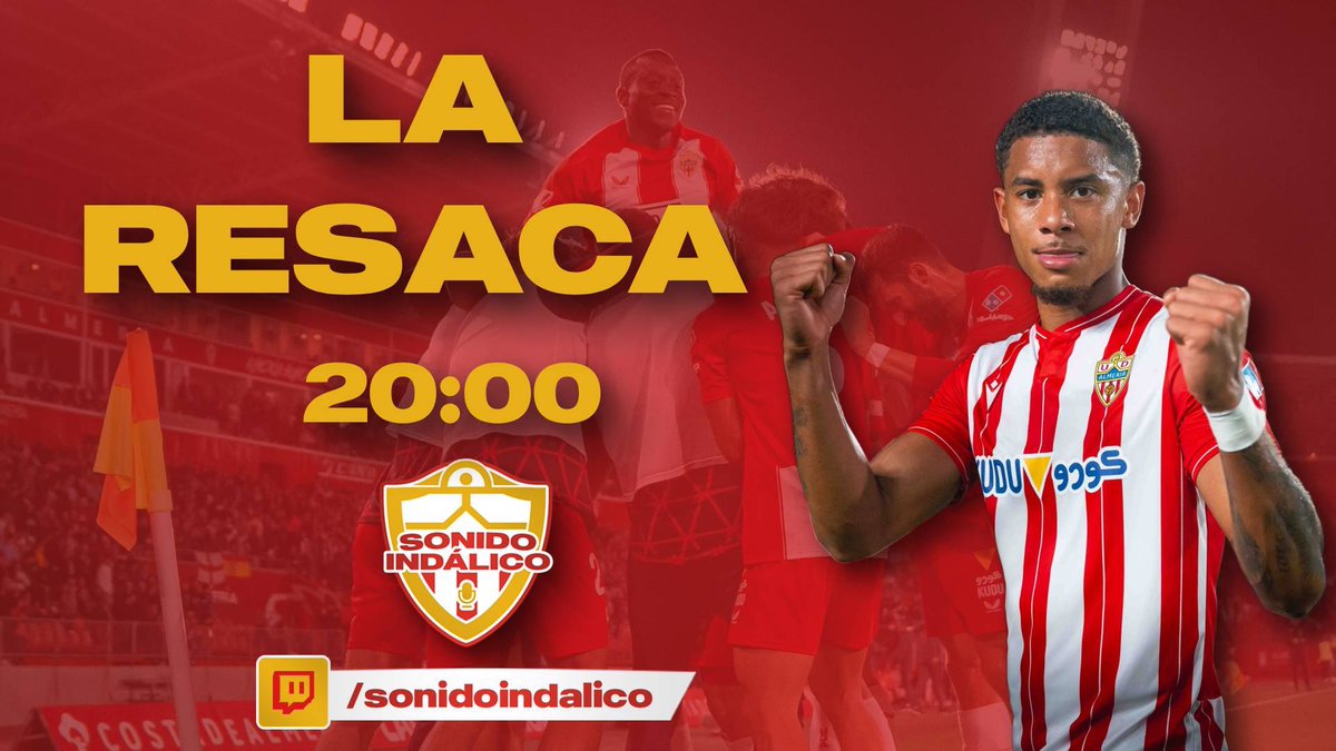 🔴 𝗘𝗟 𝗗𝗜́𝗔 𝗗 𝗔 𝗟𝗔 𝗛𝗢𝗥𝗔 𝗛, con <a href="/_CesarVargas/">César Vargas</a> 🔴

▪️La UDA sodomiza a una Real B que pagó caros los errores (5-1)
▪️ De los siete primeros, sólo Almería y Burgos sumaron tres en la jornada
▪️ El ambiente del Mediterráneo vuelve a ser debate

👾 twitch.tv/sonidoindalico