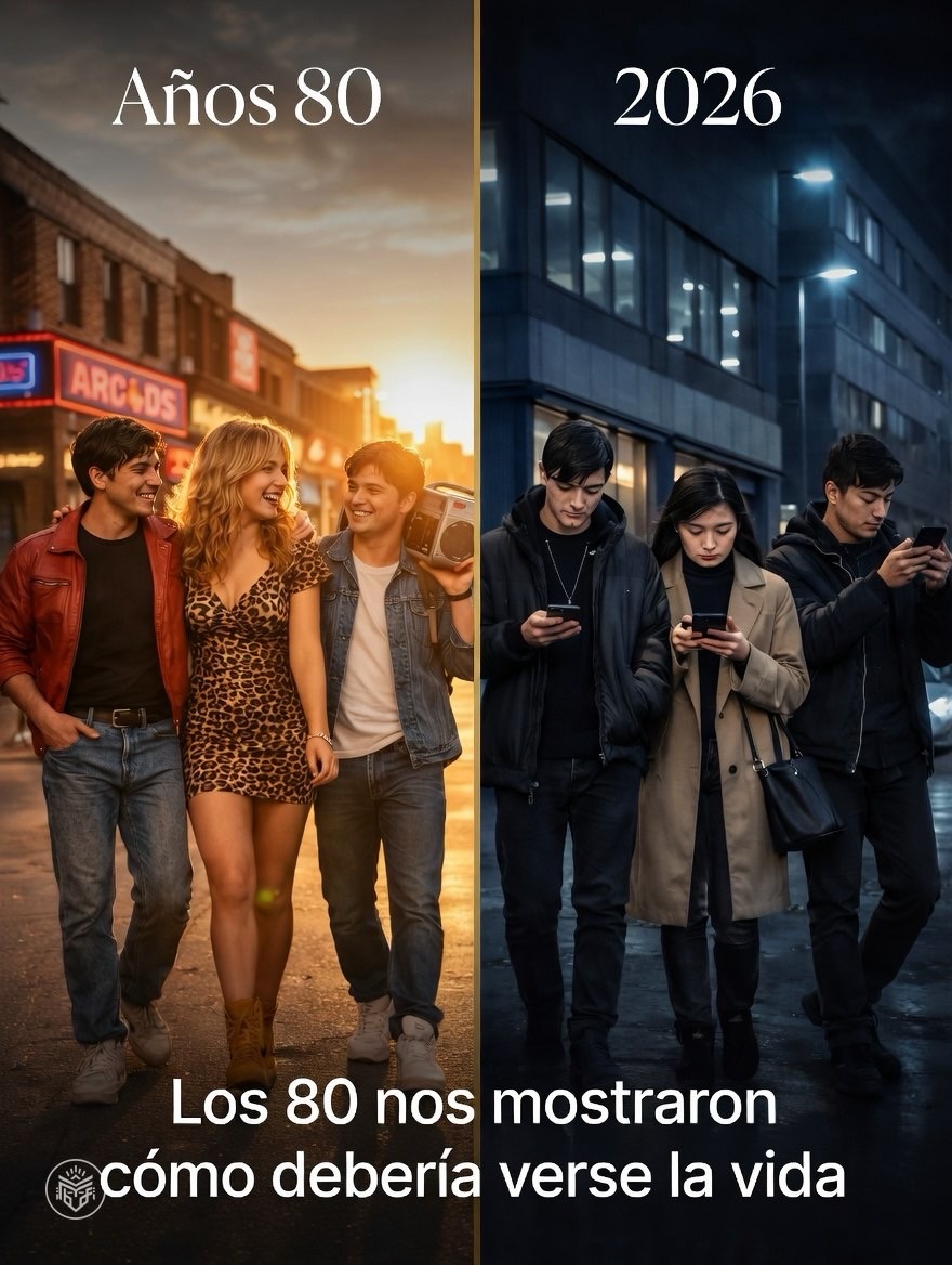 Los años 80 no eran más simples… eran más reales.

Hoy tienes todo al alcance de un clic.

Pero has perdido cosas que antes eran normales.

Los 80 nos mostraron cómo debería verse la vida:

🧵