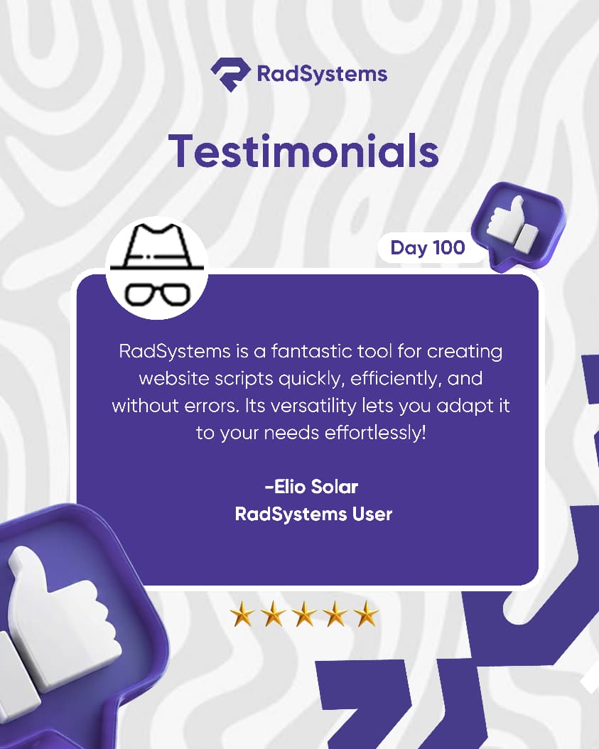 Radsystems tweet media