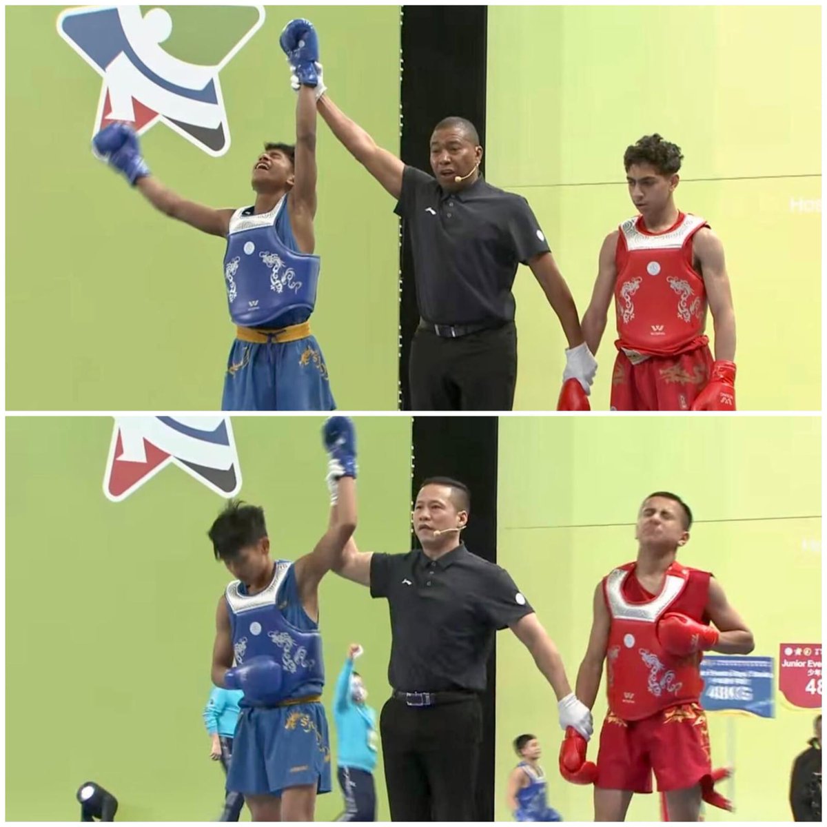 easterncomd's tweet image. #EasternCommand congratulates Sports Cadets Upendro Thongam &amp;amp; N Pamheiba Singh of the Boys Sports Company, #ARC, for winning #GoldMedals at the 10th #WorldJuniorWushuChampionship2026 held in #Tianjin, #China from 23–31 Mar 2026.

#EasternCommand is proud of their achievement and