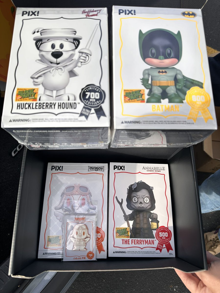 Just received my 2026 Block Party Box from #thrilljoy ! Super stoked with the selection I got! Wish me luck! 🤞🏻