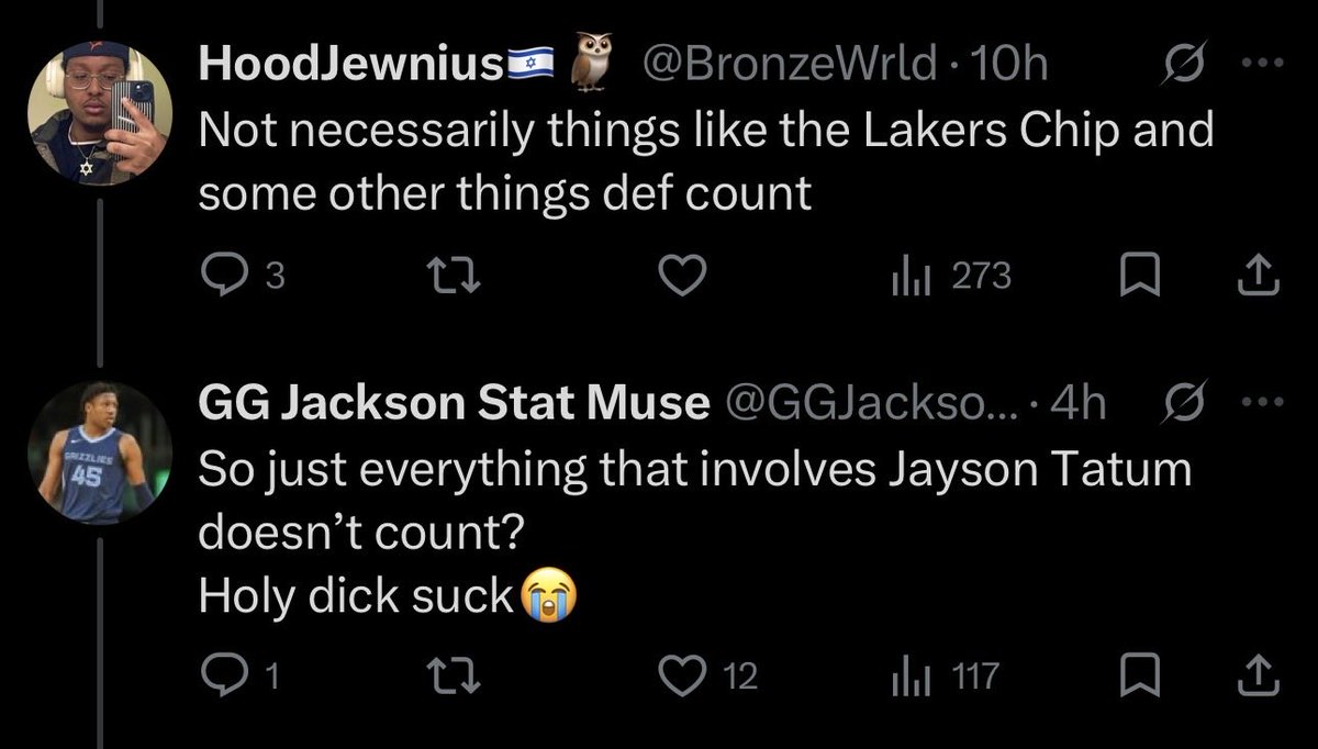 GG Jackson Stat Muse tweet media