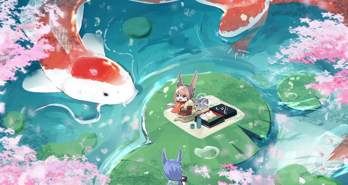 [春再掲]「あ！これはあげないよ！」
＃OC ＃創作