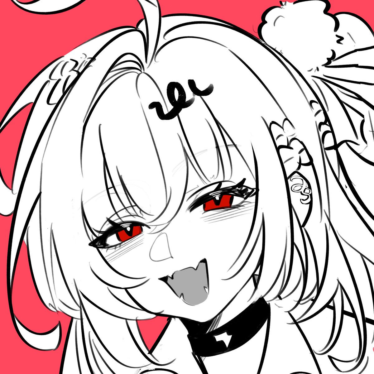 Noboiledtomato's tweet photo. 摸鱼画了一下希希芙，大家随用
#绝区零 #绝区零希希芙 https://t.co/M8h6yRVGMG