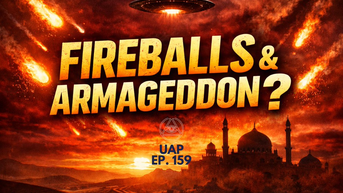 Fireballs.
UFOs.
Armageddon.

And an Islamic perspective on what it all means.

Episode 159 is live 🛸

Links in the comments.