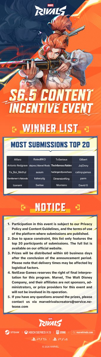 Marvel Rivals tweet media
