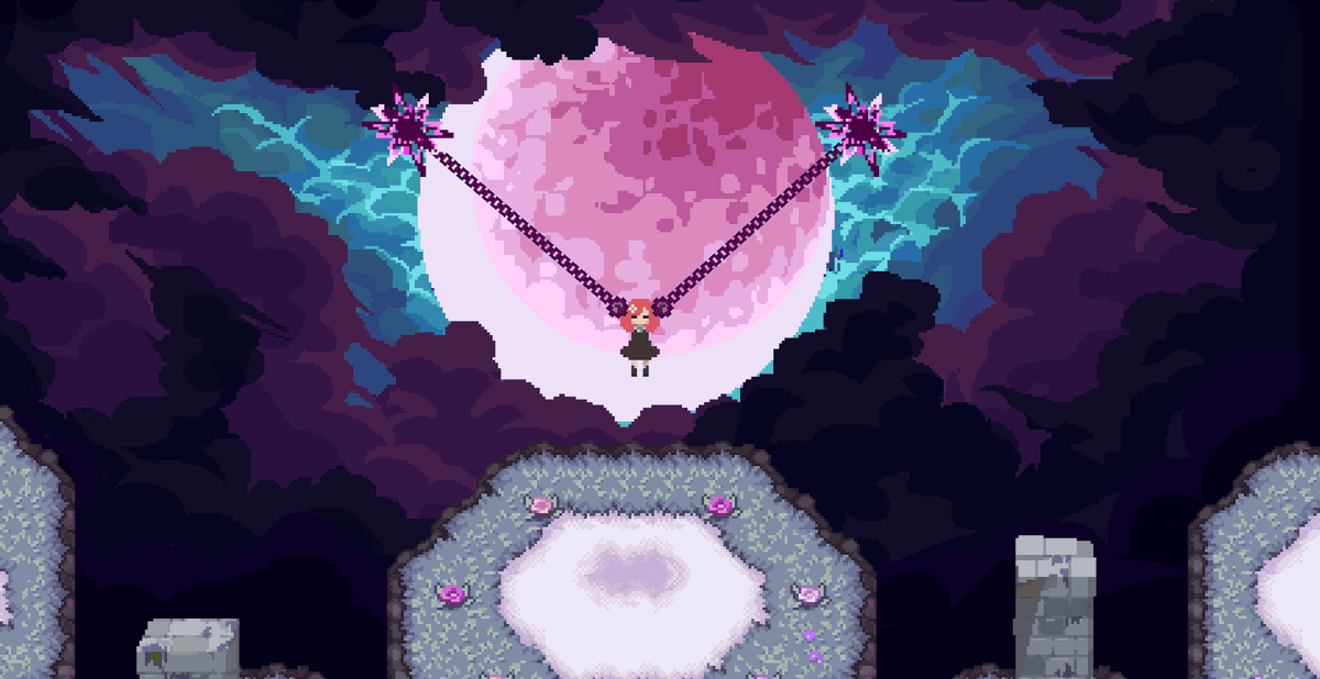 Meet Primrose.
She sells flowers in Verdana and she's been Lucian's friend since they were kids.

Would Lucian be able to save her? 🥺

#indiegame #indiedev #pixelart