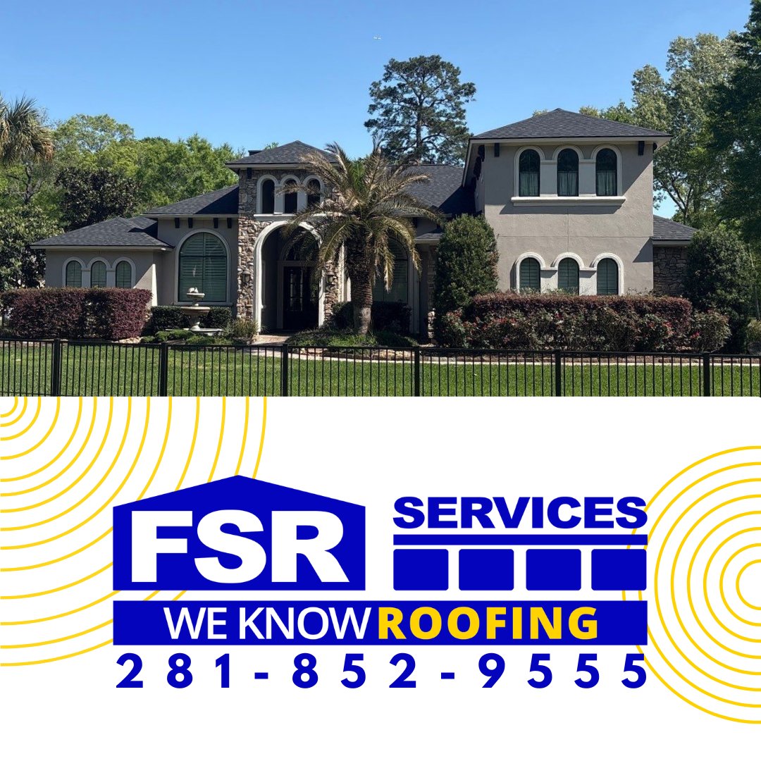 From worn to WOW in Huffman 🏡✨
New Tamko Titan XT (Rustic Black) installed by Gerald Casey &amp; crew—built tough, looks even better. 🖤
Before ➡️ After says it all.
#HuffmanTX #Tamko #TitanXT #FSRServices #WeKnowROOFING