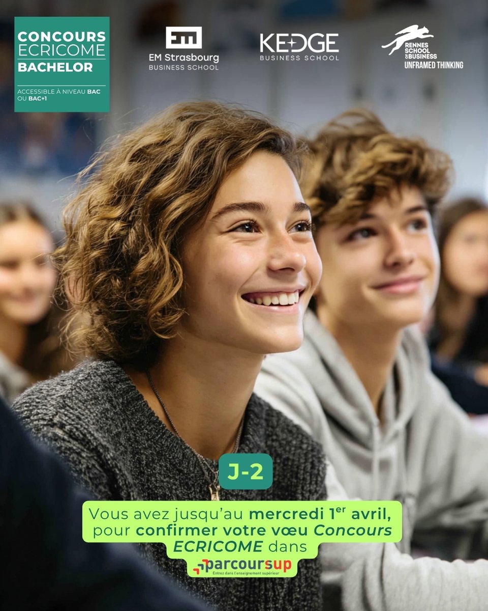 Concours Ecricome tweet media