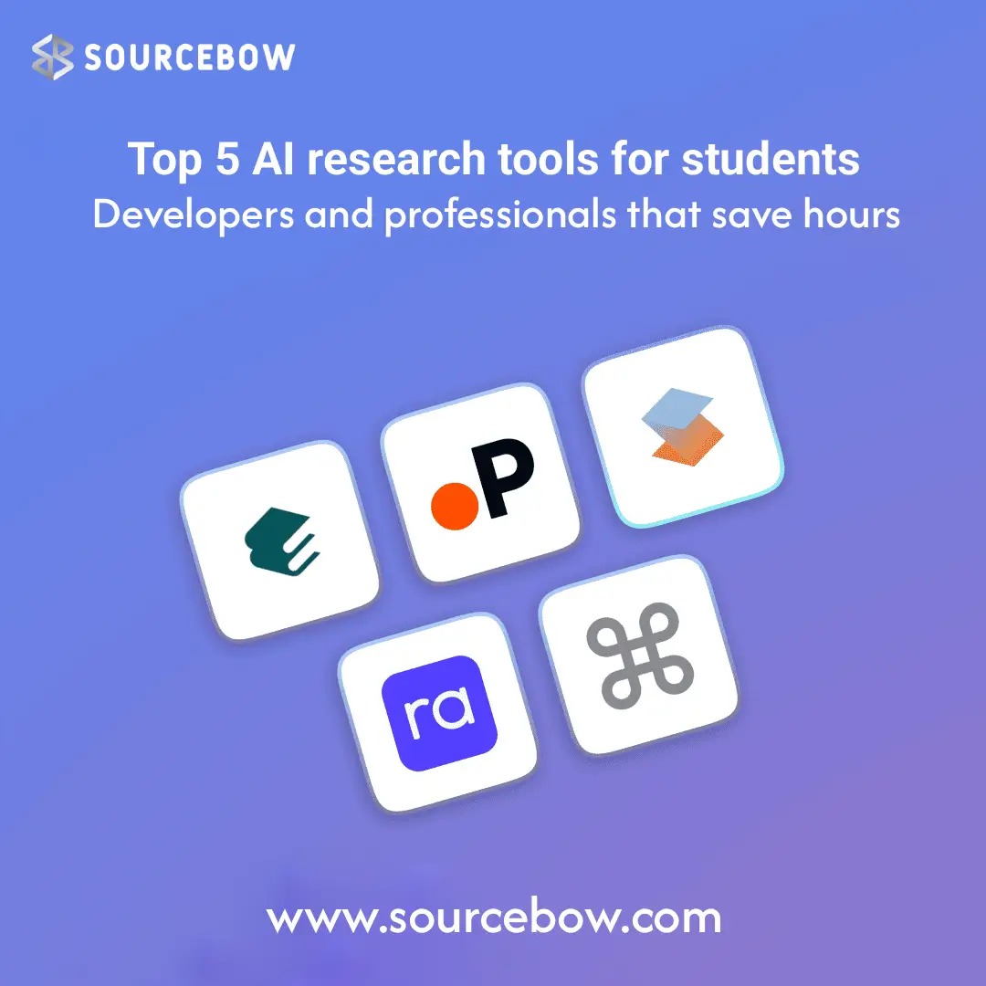 sourcebow's tweet photo. Still juggling tabs, notes, PDFs, and deadlines? Same.

These 5 AI tools can actually help you get your work done without the chaos.

Check them out here: https://t.co/J3ihijlgEM

#AIResearch #AIToolsForStudents #ProductivityHacks #WorkBetter #Sourcebow #TechTools https://t.co/n7CpXdueY7
