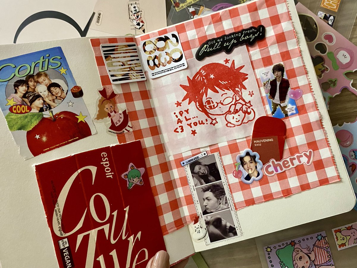 sundayzip's tweet photo. redred in my journal #DeCoer https://t.co/Yy6bUiVyqq