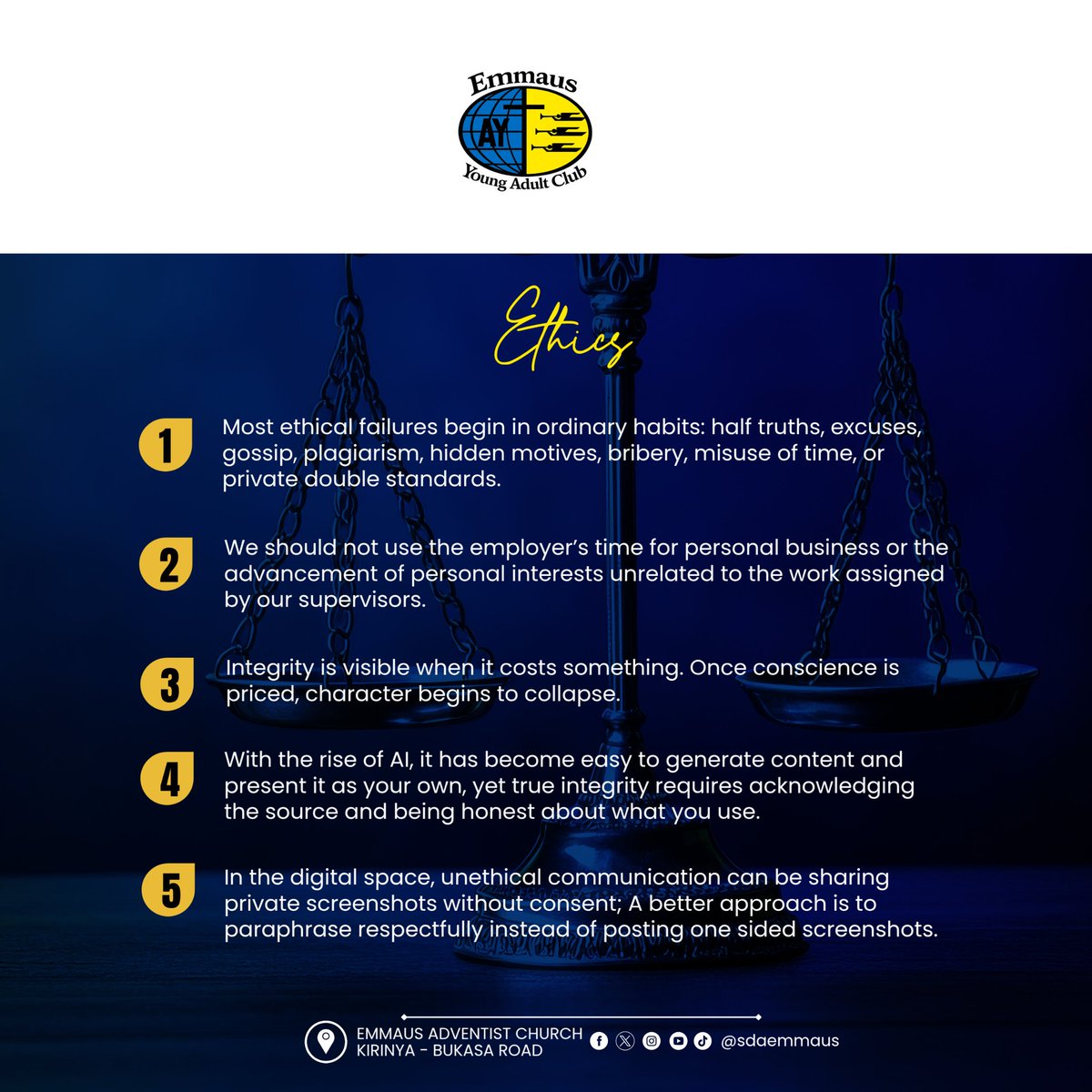 Emmaus Seventh-day Adventist Church, Kirinya tweet media