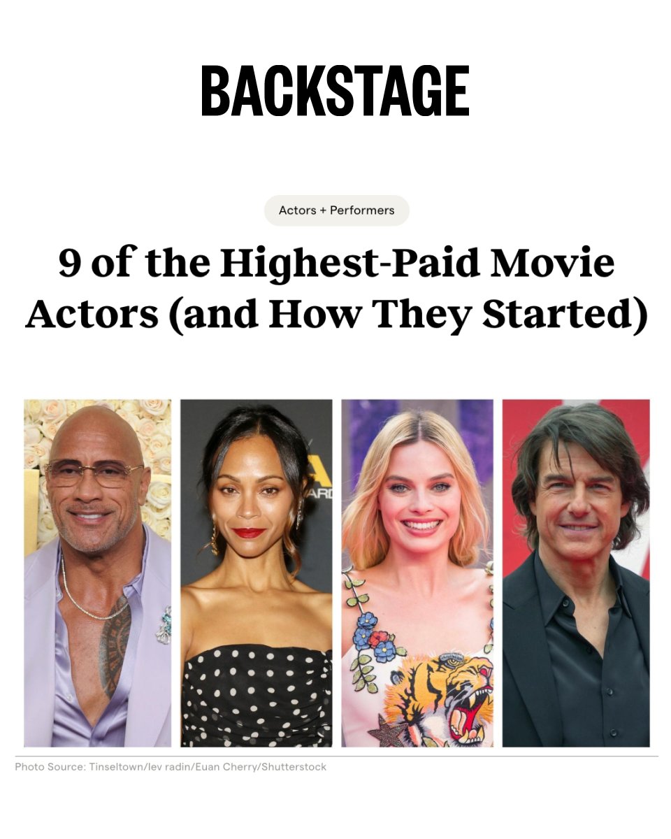 Backstage tweet media