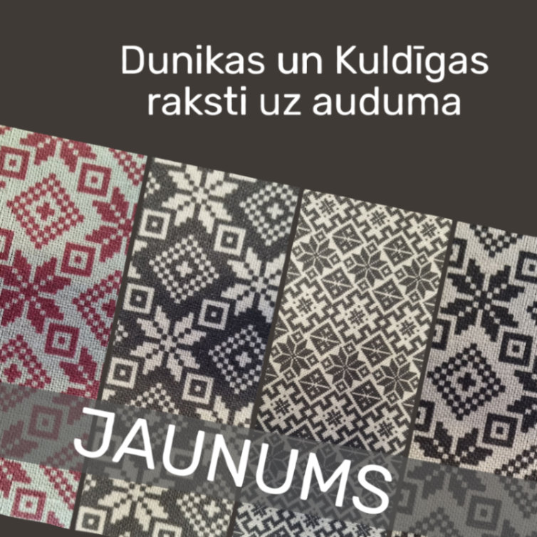 Esam radījuši jaunus etnogrāfiskos rakstus no Kuldīgas un Dunikas pūra, kas no aprīļa vidus rotās mūsu lina auduma izstrādājumus. ✨
Uz kādas lietas mājās Tu vislabprātāk gribētu redzēt šos rakstus — galdauta, spilvena, dvieļa vai vēl kaut kā cita?