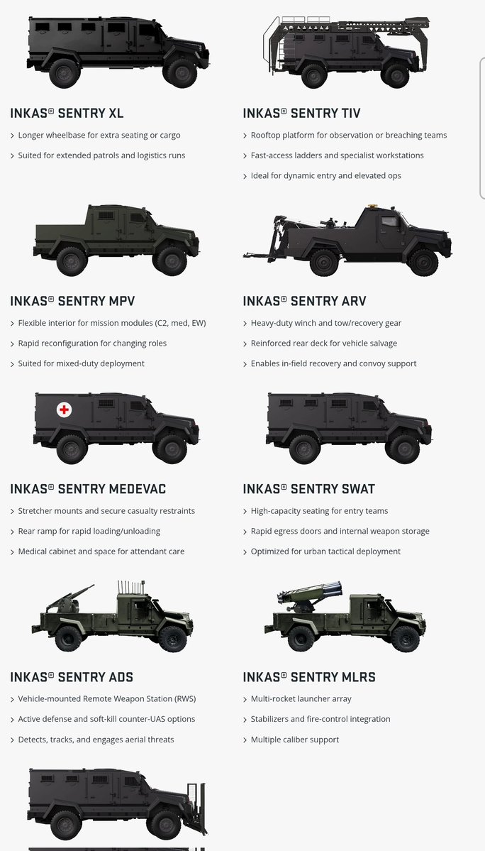 KOMARMIES's tweet image. 🚨 According to @LeDesk_ma, the #Canadian firm Inkas plans to open a #drone and armored vehicle factory in Morocco. 

As a reminder, Inkas delivered armored #vehicles to the Intelligence DGST Special Forces and DGSN #Police Units a few years ago.

INKAS is a Canadian company