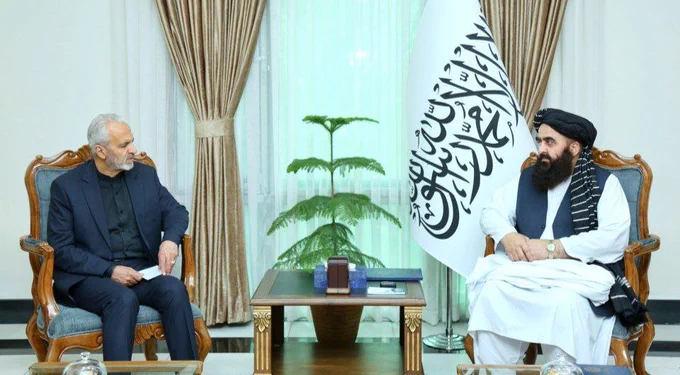 د طالبانو حکومت د بهرنیو چارو وزیر پر ایران بریدونه وغندل