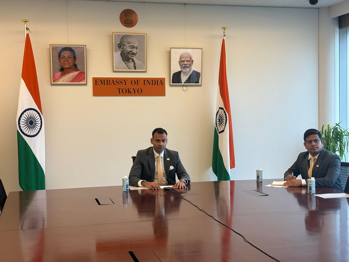 India in Japanインド大使館 tweet media