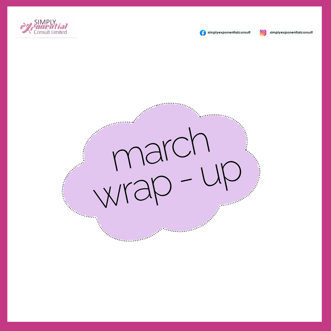 SimplyExponent's tweet photo. March Recap: What Did You Learn? 📊

What worked? What drained you? What needs structure?
A small reset now can save you weeks later. Take a moment to reflect, realign, and prepare for a stronger new month. https://t.co/5zzwpi4N8H