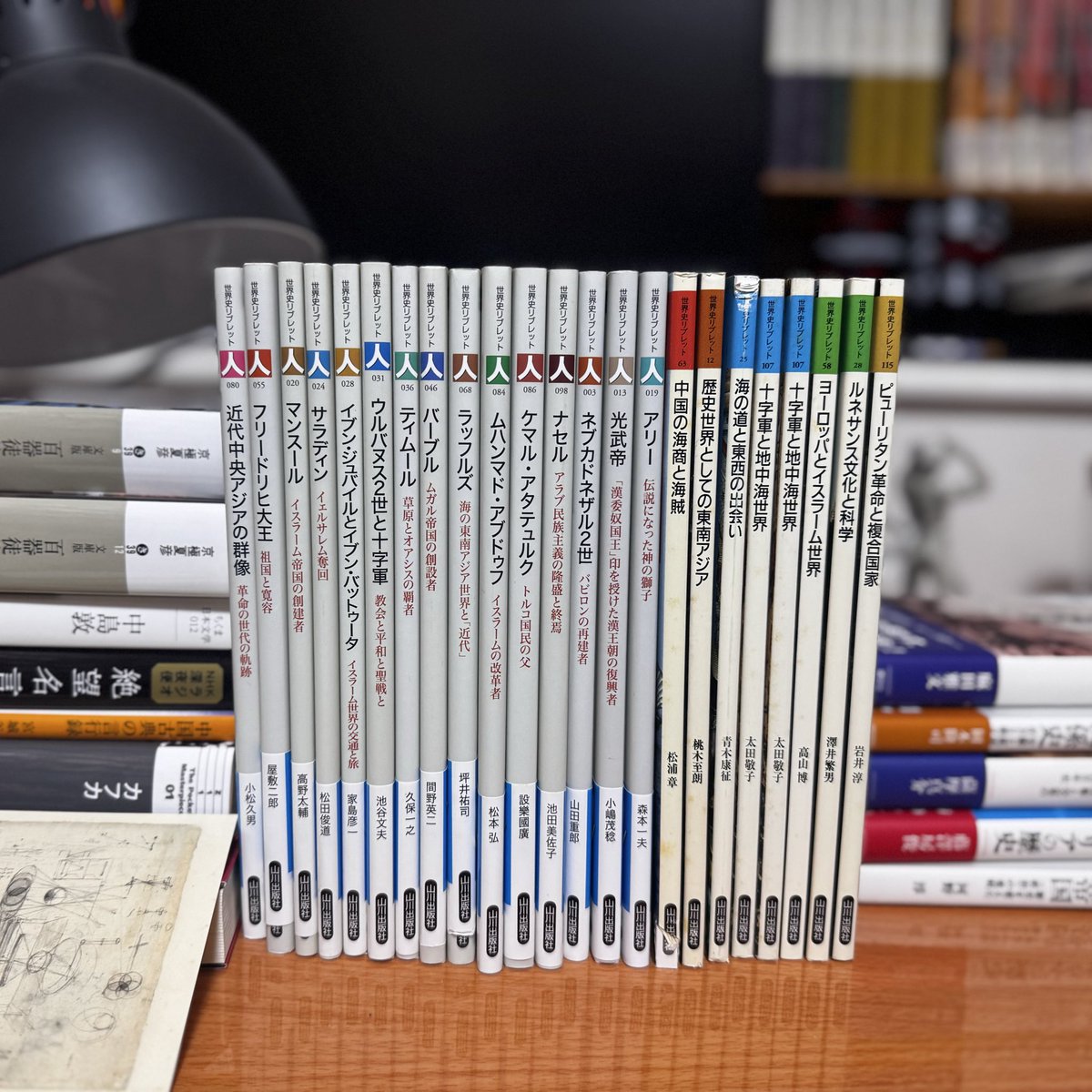 山川世界史リブレットは、薄く、テーマが絞られていて、かつ必読本に