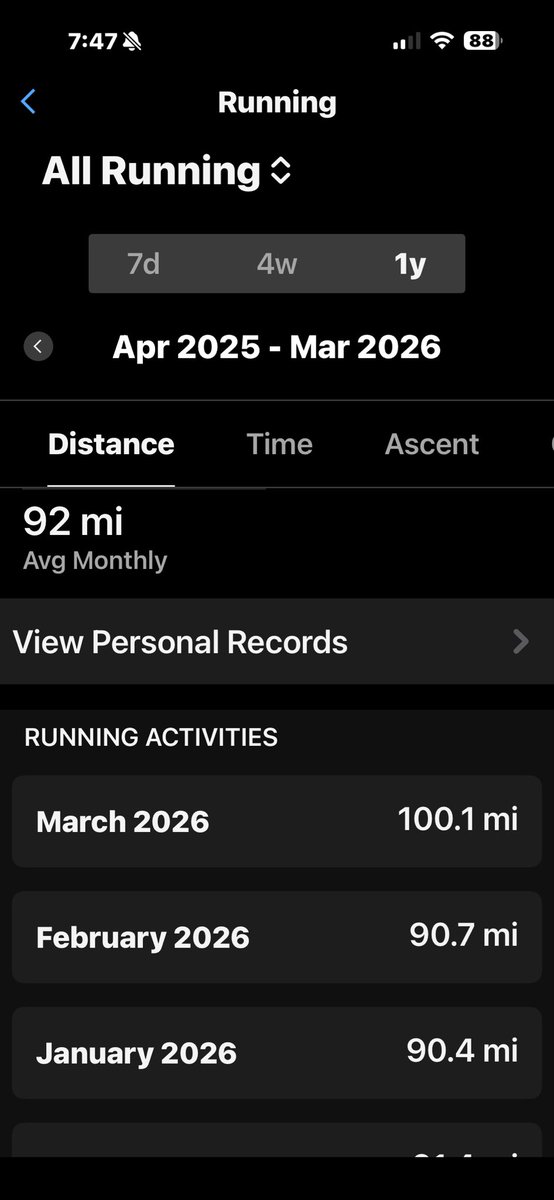 JustJayJax's tweet photo. Easy 3 this morning. 5 on the plan tomorrow First 100 mile month since Aug Got hurt Labor Day and finally back to normal. #longroad #beatyesterday #milesformike https://t.co/7FeunOxMbw