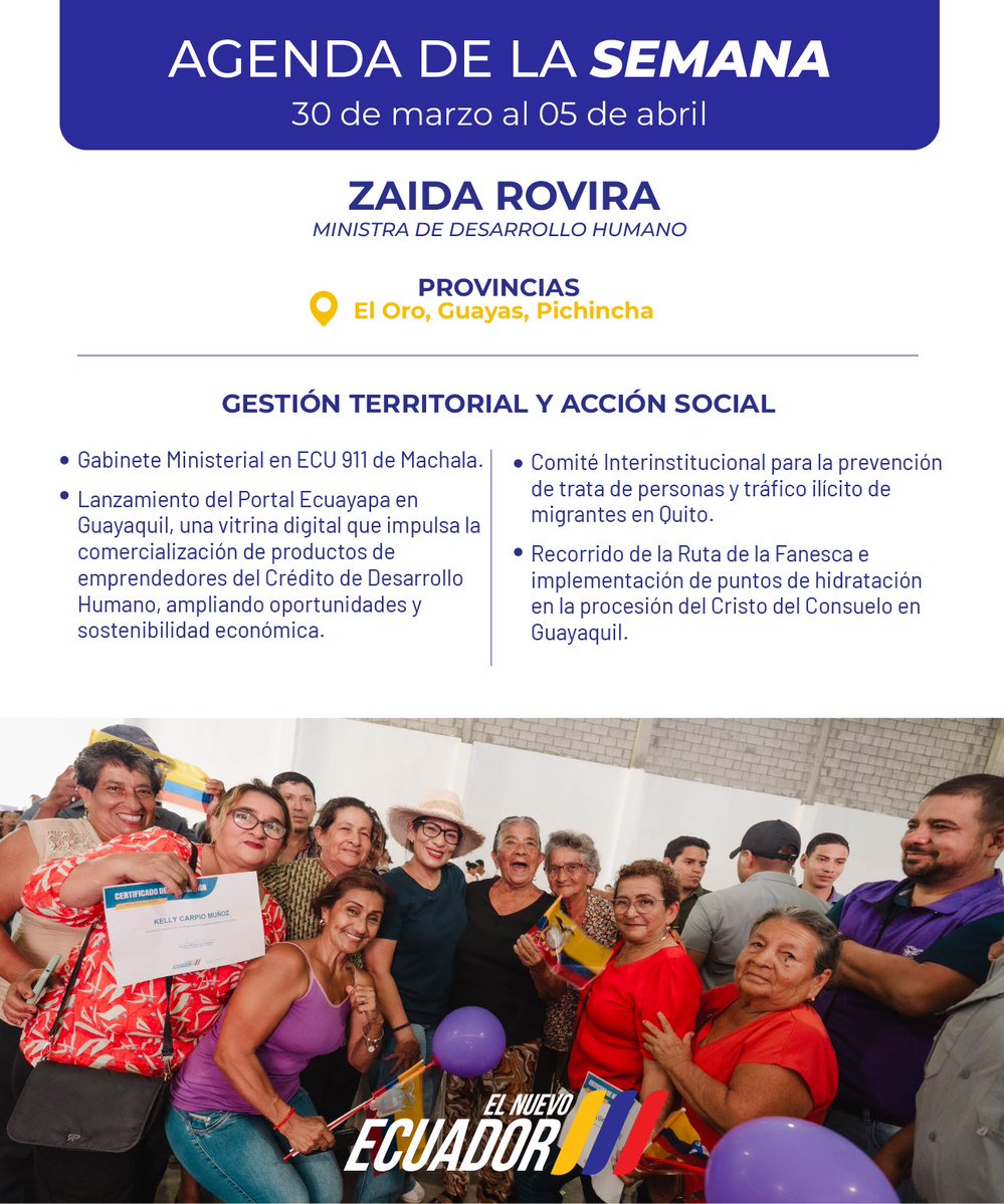 Ministerio de Desarrollo Humano 🇪🇨 tweet media