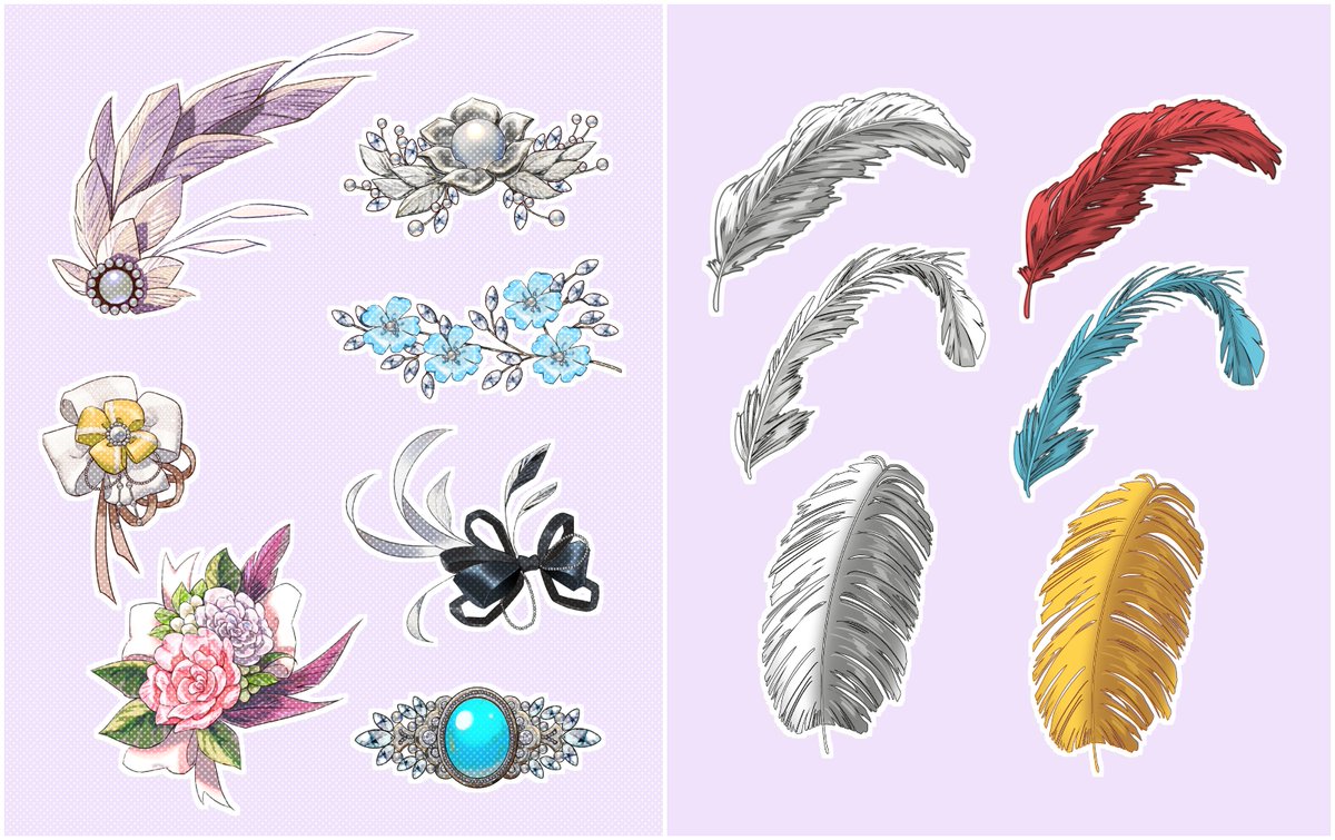 bottari_asset's tweet image. 📌 일러스트·웹툰에 찰떡! 클튜 악세서리·장신구·브로치 소재 모음 Vol. 2💎
CSP Jewelry &amp;amp; Accessory Assets Collection Vol.1
宝石・アクセサリー素材まとめ #clipstudio

1. (900cp)
assets.clip-studio.com/ko-kr/detail?i…
2. (무료 free) 
assets.clip-studio.com/ko-kr/detail?i…
3. (무료 free) 
assets.clip-studio.com/ko-kr/detail?i…