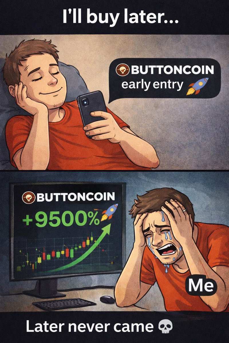 abdulqudus1117's tweet photo. 🚀 $BUTTONCOIN is not just a meme… it’s building a culture
From strong tokenomics to community-driven energy, this project actually understands what makes memes go viral.
#ButtoncoinMeme
@ButtonCoinSol https://t.co/hxcjwpZQ3p
