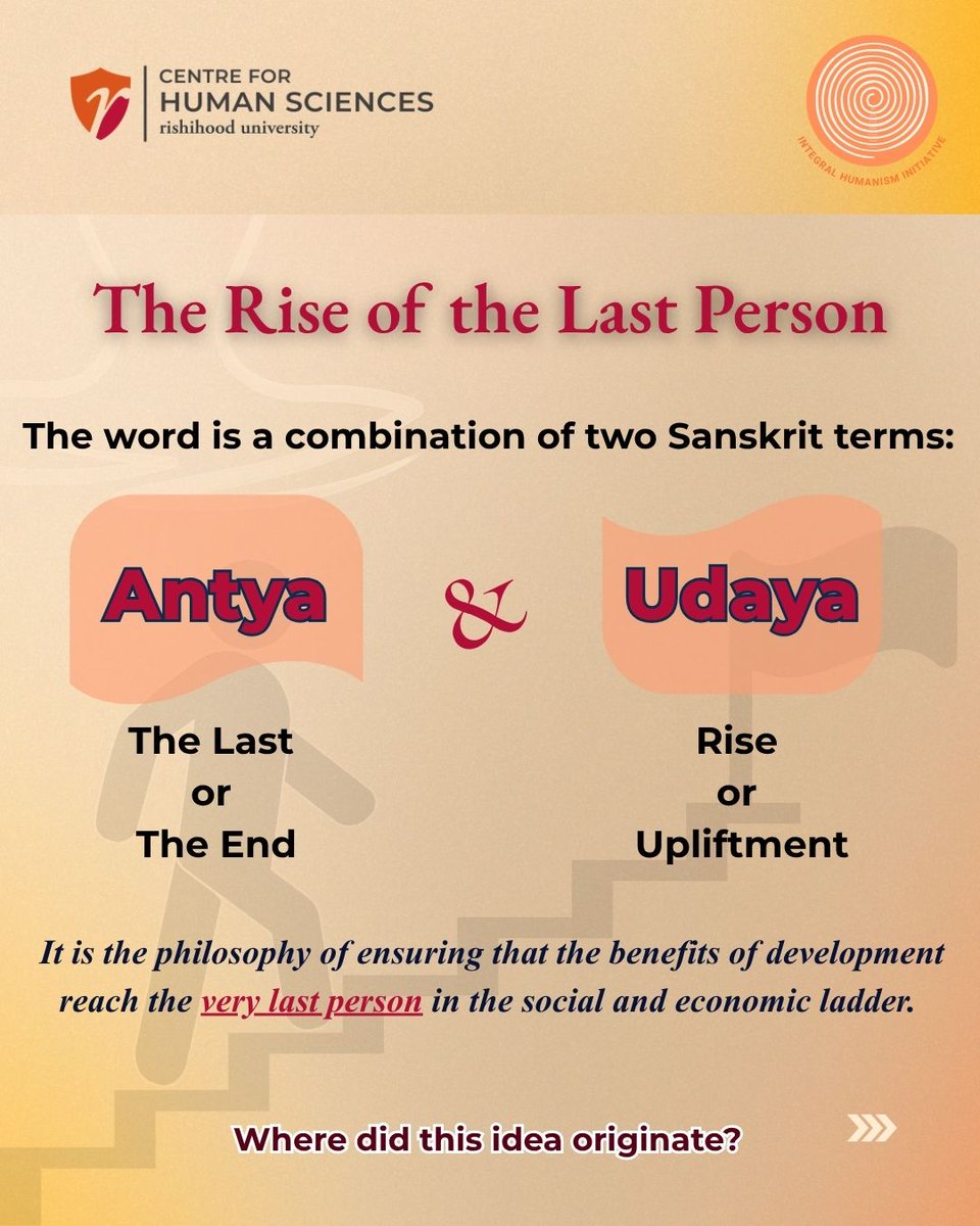 Center for Human Sciences | Rishihood University tweet media