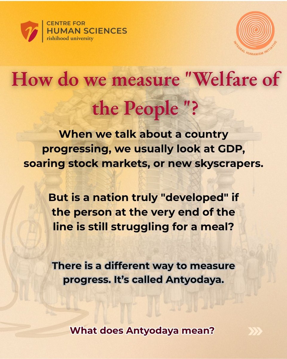 Center for Human Sciences | Rishihood University tweet media