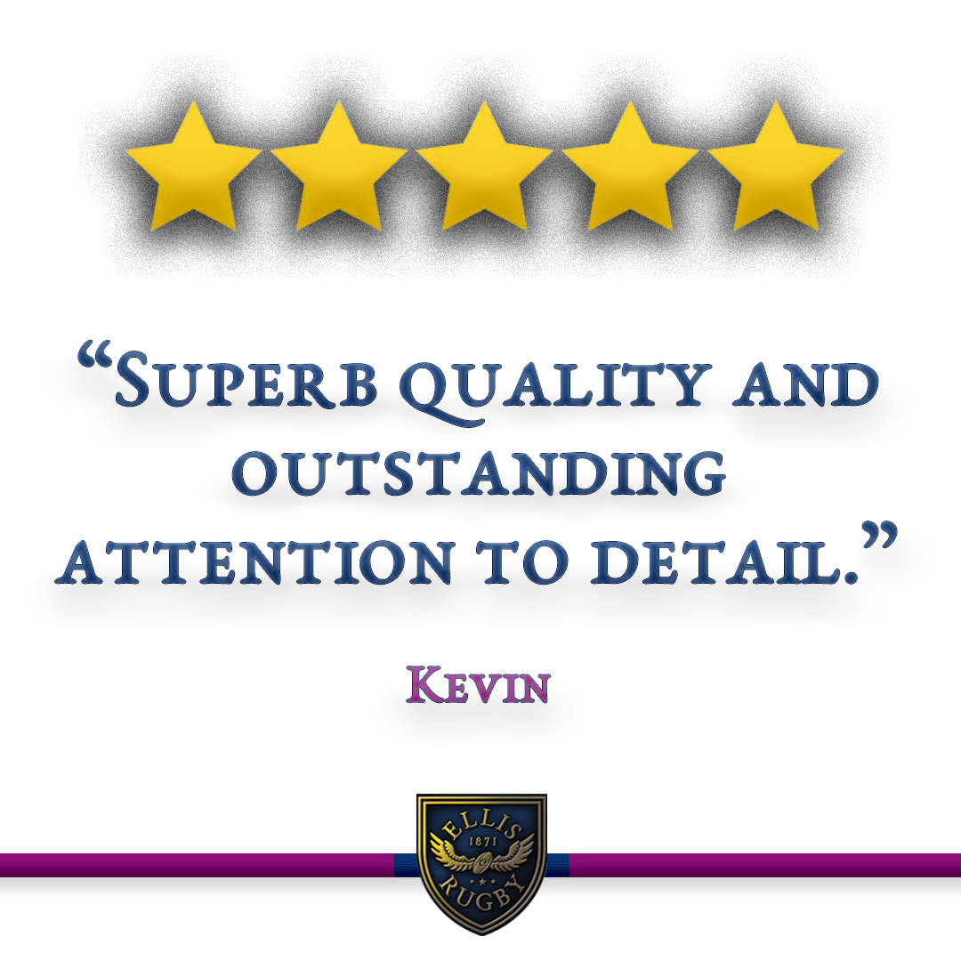 ellisrugby_'s tweet image. Crafted for true rugby enthusiasts, every piece we create is built with precision, passion, and respect for the game’s heritage.

Explore the collection: ellisrugby.com

#EllisRugby #RugbyHeritage #AttentionToDetail #TimelessDesign