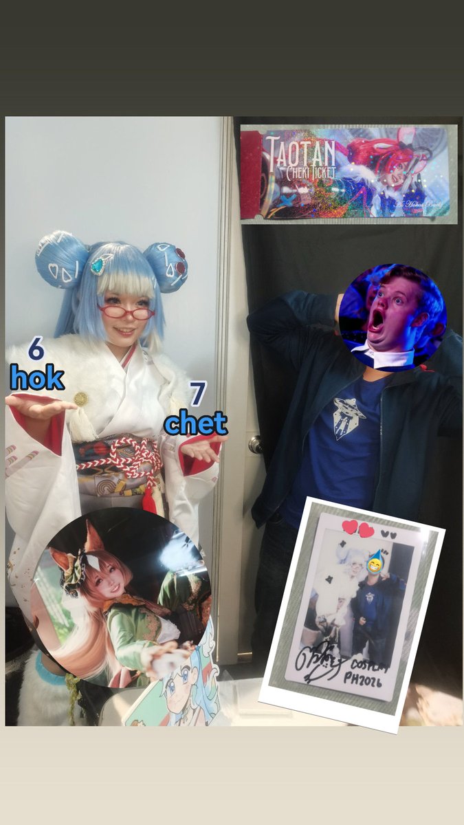 When the people at CosCarni was prepared to teach <a href="/Taotan_cos/">TAOTAN ⁺˳✧༚ 🎲🐭🪽</a> 6-7 in tagalog... But, I was fully prepared to learn it in thai... 😁

Thank you so much for putting smiles to everyone... 💙🤍💙🤍