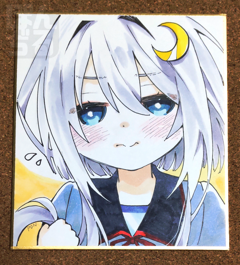 ぽん⚓️3/30色紙BOOTH tweet media