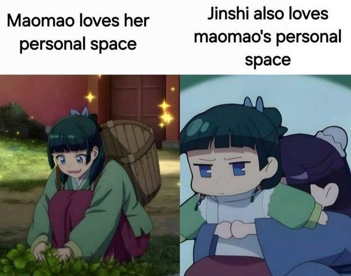 I love Jinshi and Maomao personal space 😂😂