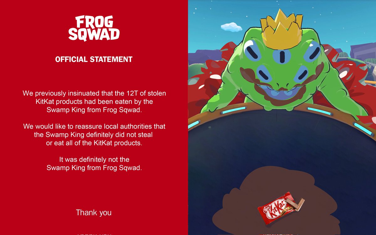 Panic Stations || FROG SQWAD! 🐸 tweet media