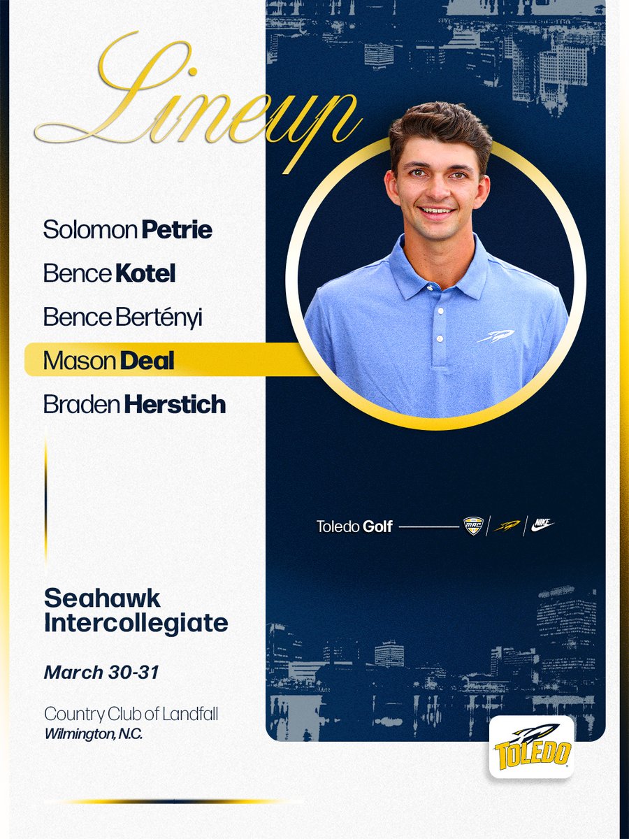 Toledo Men's Golf tweet media
