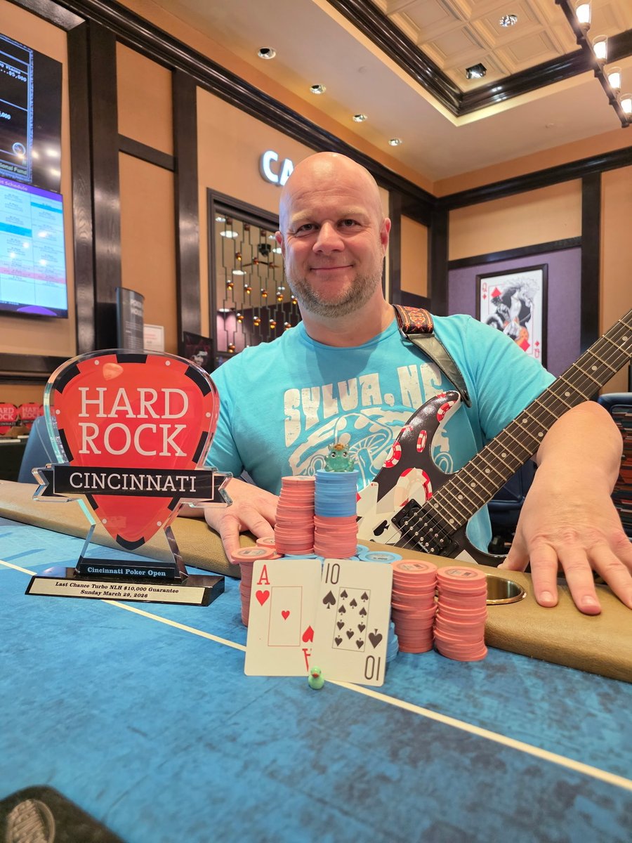 Hard Rock Poker Cincinnati tweet media