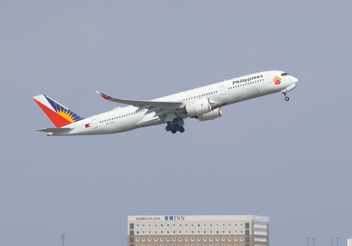 DALLYKEN's tweet image. フィリピンは、初登場のA350✋
#RJGG #NGO