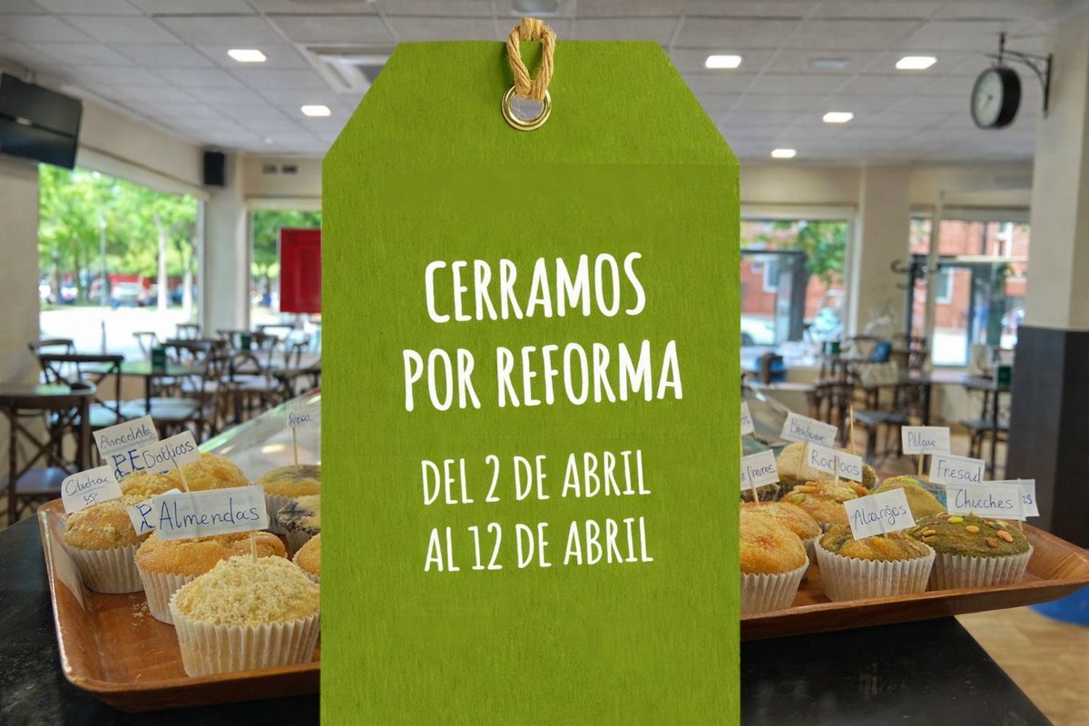 La cafetería confitería Mygala va a renovarse para mejorar todavía más su servicio a tod@s l@s Vecin@s 👨‍👩‍👧‍👦
Cierra por reformas, del 2 al 12 de abril
Muy prontico volverá a abrir sus puertas 😊
#compraentubarrio #sanbasili #ApoyaElComercioLocal