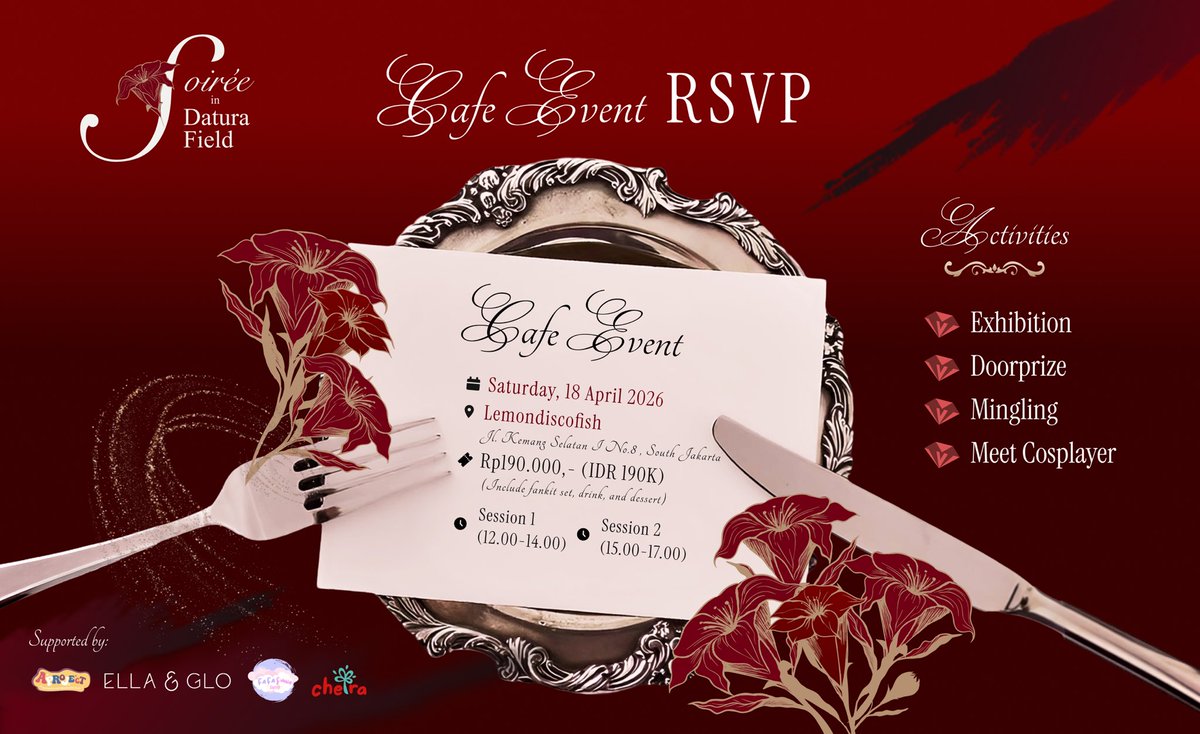 Soireé in Datura Field tweet media