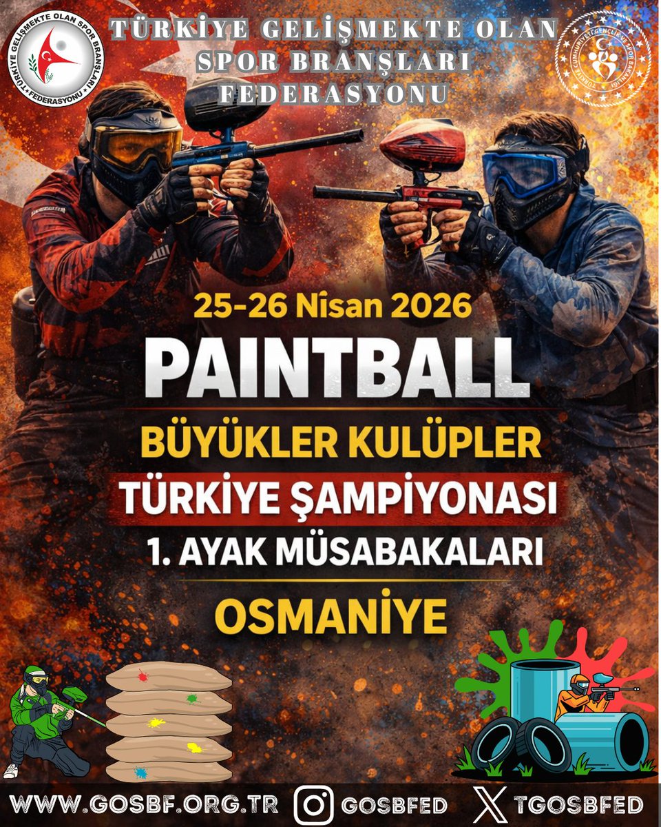 Türkiye Gelişmekte Olan Spor Branşları Federasyonu tweet media